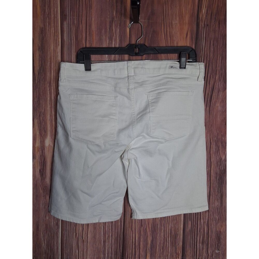 Kut from the kloth white bermuda shorts size 10 - Picture 5 of 5